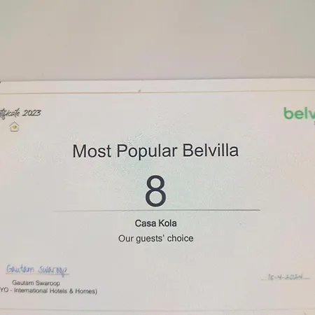 Belvilla By Oyo Casa Kola *